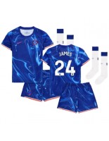 Chelsea Reece James #24 Kotipaita Lasten 2024-25 Lyhythihainen (+ shortsit)